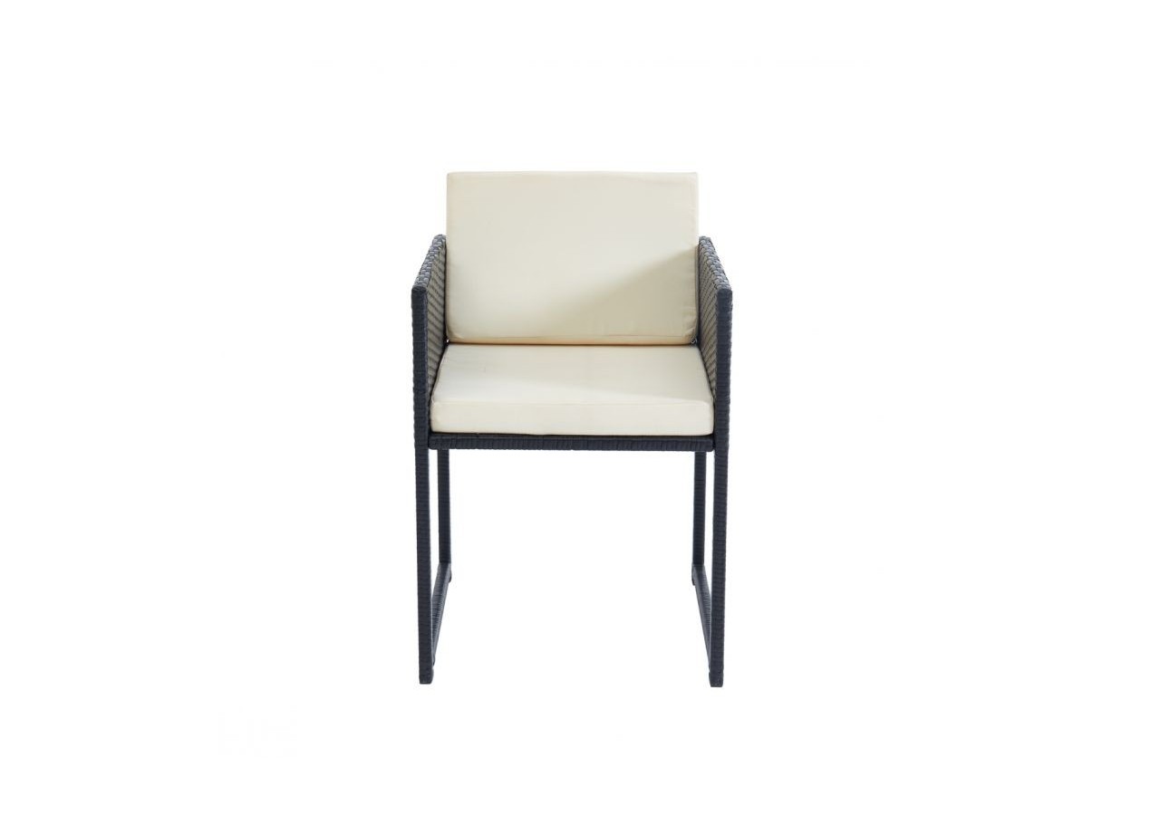 Ensemble repas FLORIDA en acier et résine tressée 6 places