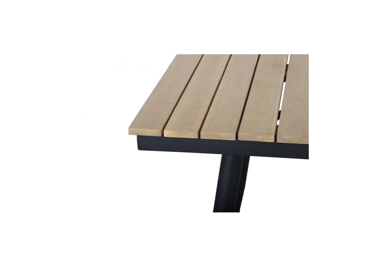 Table de jardin ALBA en bois d'acacia FSC 180 cm
