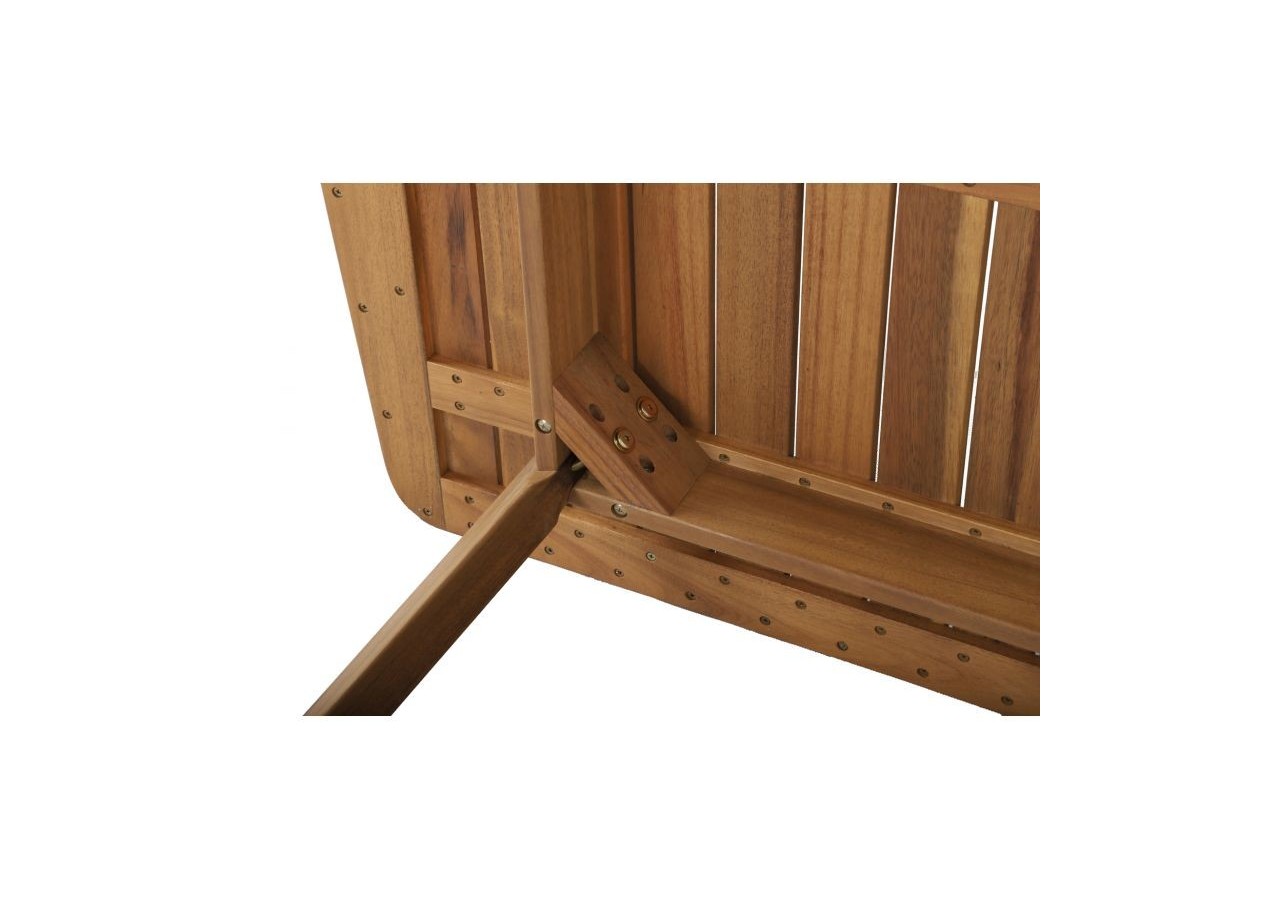 Table de jardin PERLA en bois d'acacia 180 cm