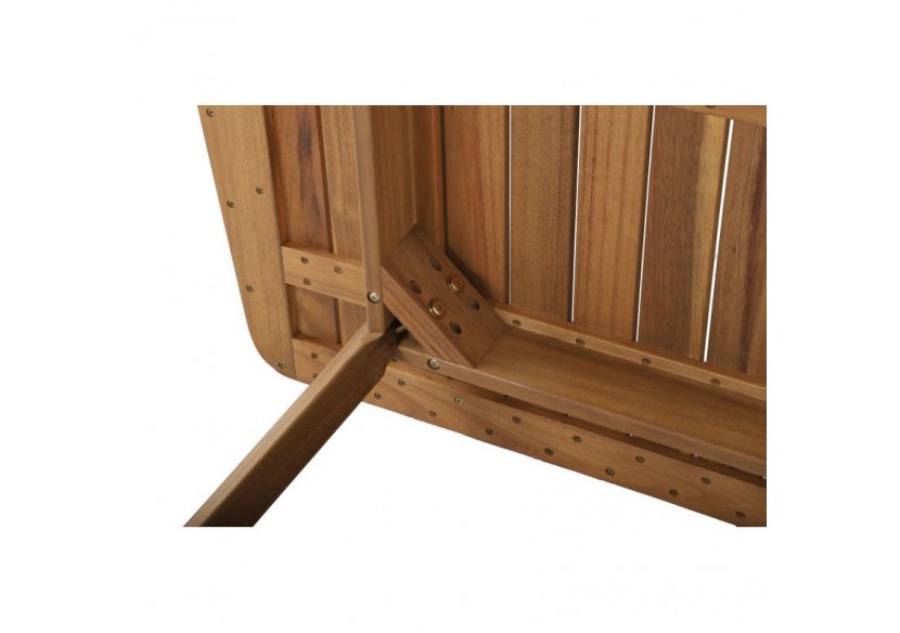 Table de jardin PERLA en bois d'acacia 180 cm