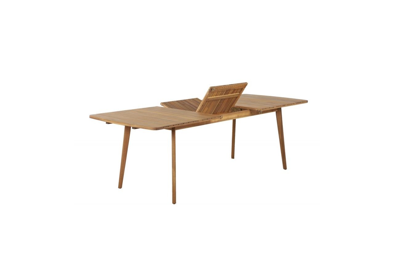 Table de jardin SALMA extensible en bois d'acacia 180|230 cm