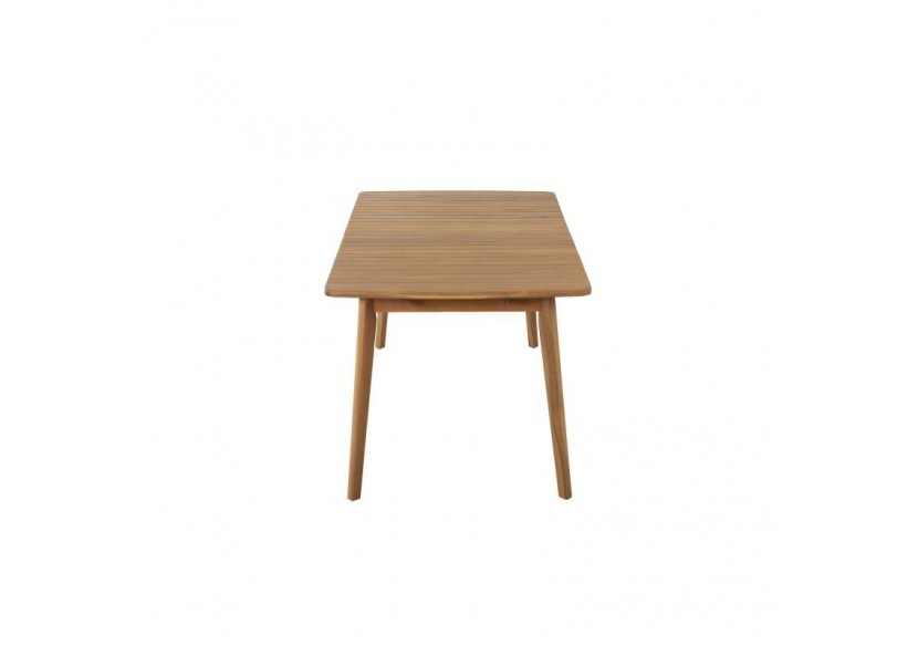 Table de jardin SALMA extensible en bois d'acacia 180|230 cm