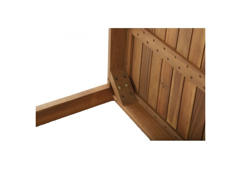 Table de jardin ORIA en bois d'acacia 160 cm