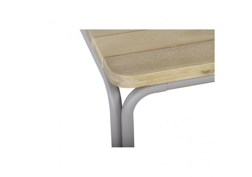 Table de jardin ASTI en bois d'acacia FSC 160 cm