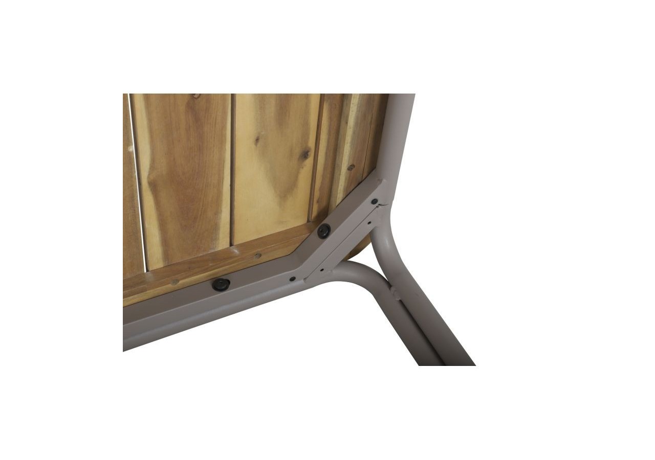 Table de jardin ASTI en bois d'acacia FSC 160 cm