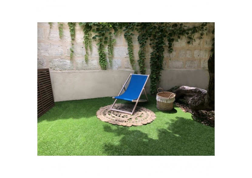 Chilienne amovible URDINA en bois d'hêtre FSC coloris bleu