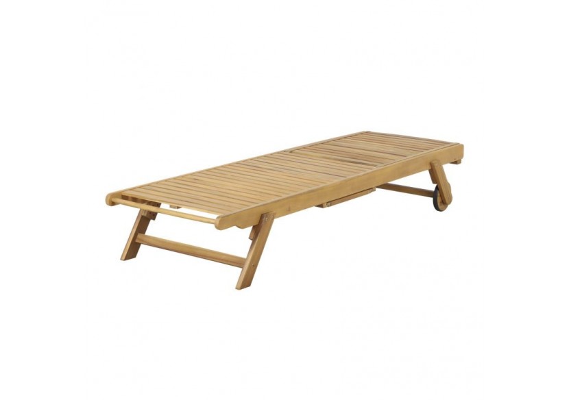 Bain de soleil MOLA en bois d’acacia FSC