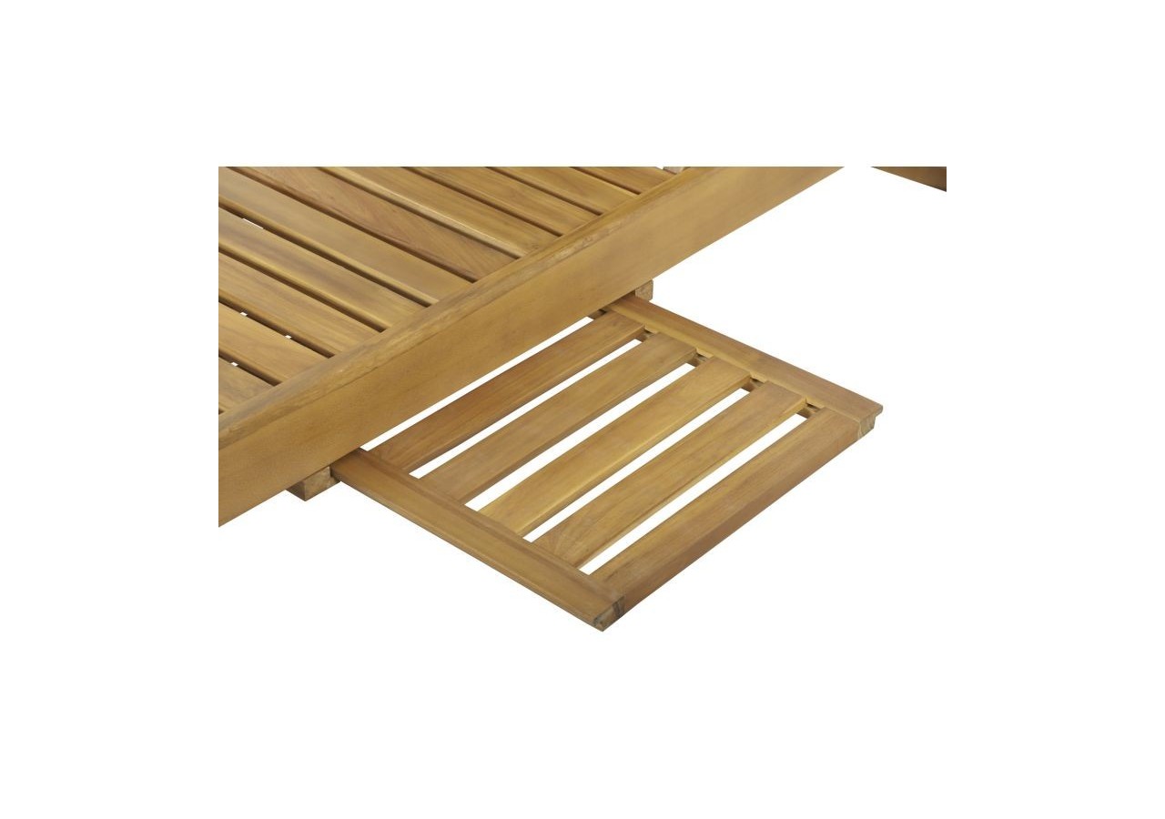 Bain de soleil MOLA en bois d’acacia FSC