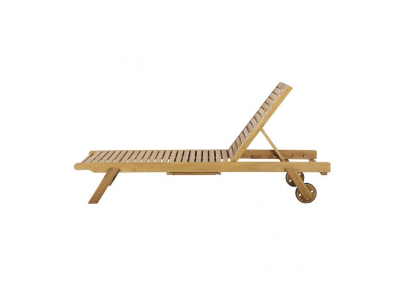 Bain de soleil MOLA en bois d’acacia FSC