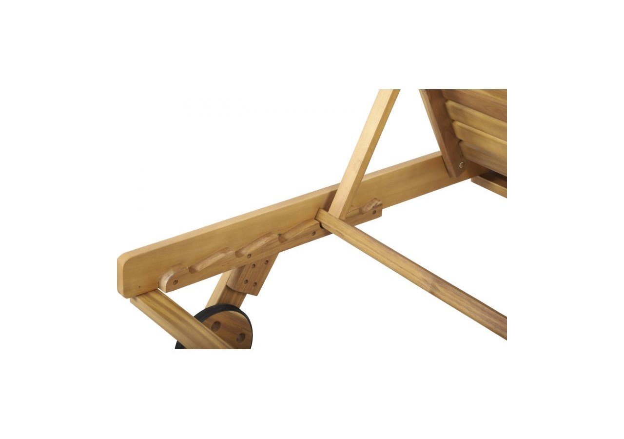 Bain de soleil MOLA en bois d’acacia FSC