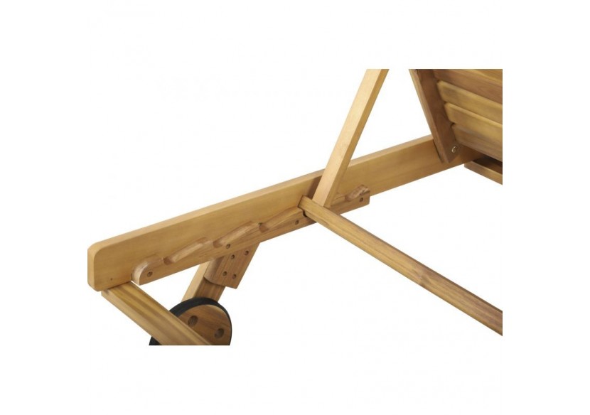 Bain de soleil MOLA en bois d’acacia FSC