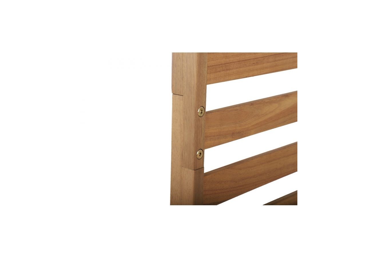 Claustra de jardin MANA en bois d'acacia FSC coloris naturel