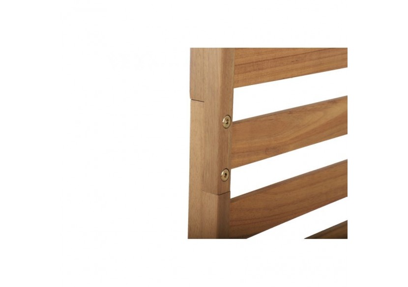 Claustra de jardin MANA en bois d'acacia FSC coloris naturel