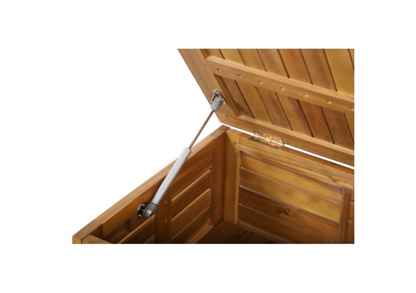Coffre de jardin TERA en bois d'acacia 60x45x29 cm