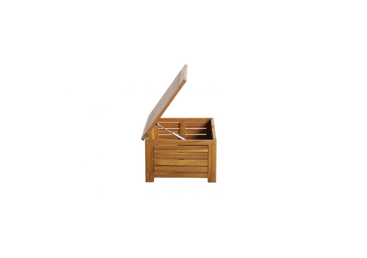 Coffre de jardin TERA en bois d'acacia 60x45x29 cm