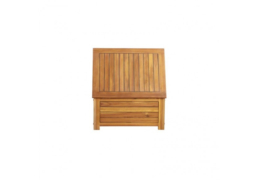 Coffre de jardin TERA en bois d'acacia 60x45x29 cm