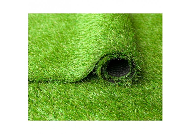 Gazon synthétique 1x5m hauteur 20 mm vert
