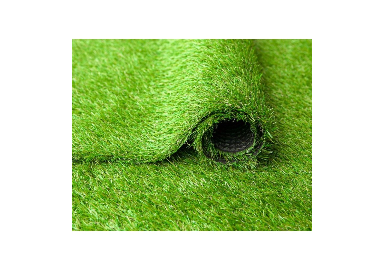 Gazon synthétique 1x5m hauteur 20 mm vert