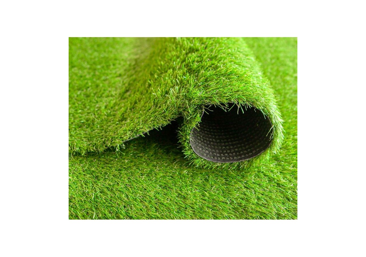 Gazon synthétique 1x5m hauteur 30mm vert