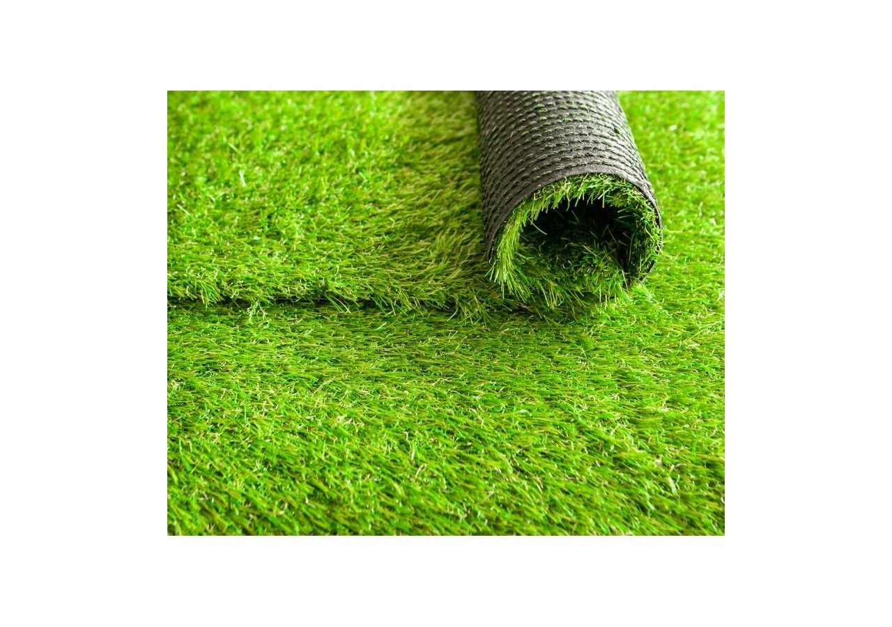 Gazon synthétique 1x5m hauteur 30mm vert