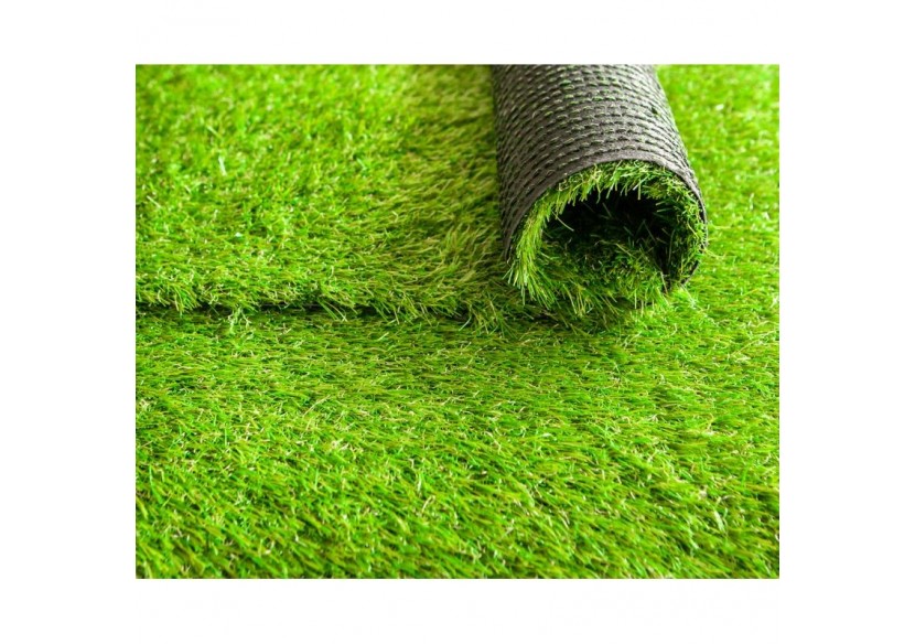 Gazon synthétique 1x5m hauteur 30mm vert