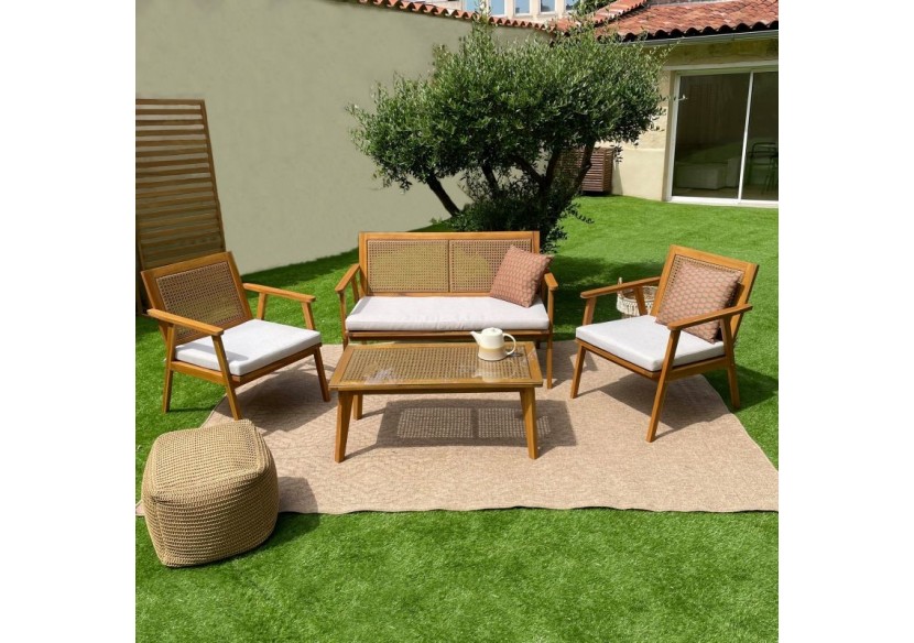 Gazon synthétique 1x5m hauteur 30mm vert