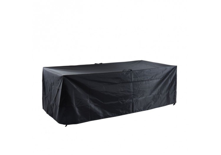 Housse de protection pour ensemble repas 8 places noir
