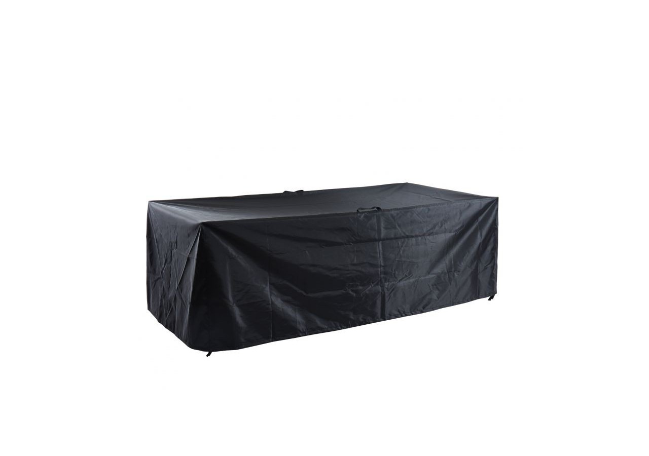 Housse de protection pour ensemble repas 8 places noir