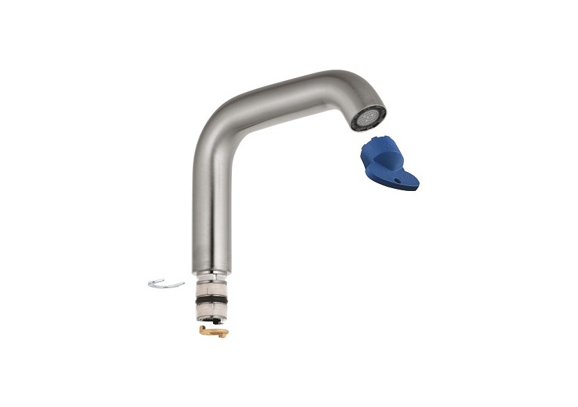 Bec tubulaire Supersteel - 13374DC0 - Grohe
