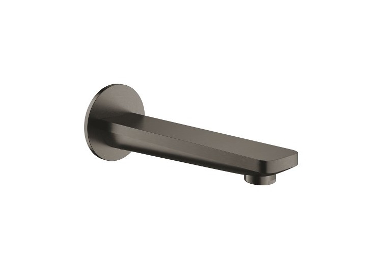 Lineare bec mural pour baignoire Hard Graphite brossé - 13383AL1 - Grohe