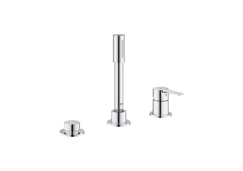 Lineare mitigeur bain douche monocommande 3 trous montage sur gorge Chromé - 19965001 - Grohe