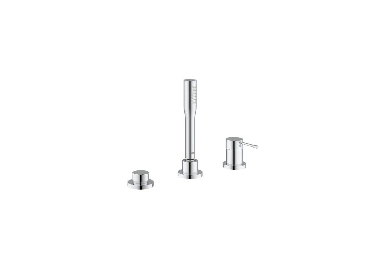 Essence mitigeur bain douche monocommande 3 trous montage sur gorge Chromé - 19976001 - Grohe
