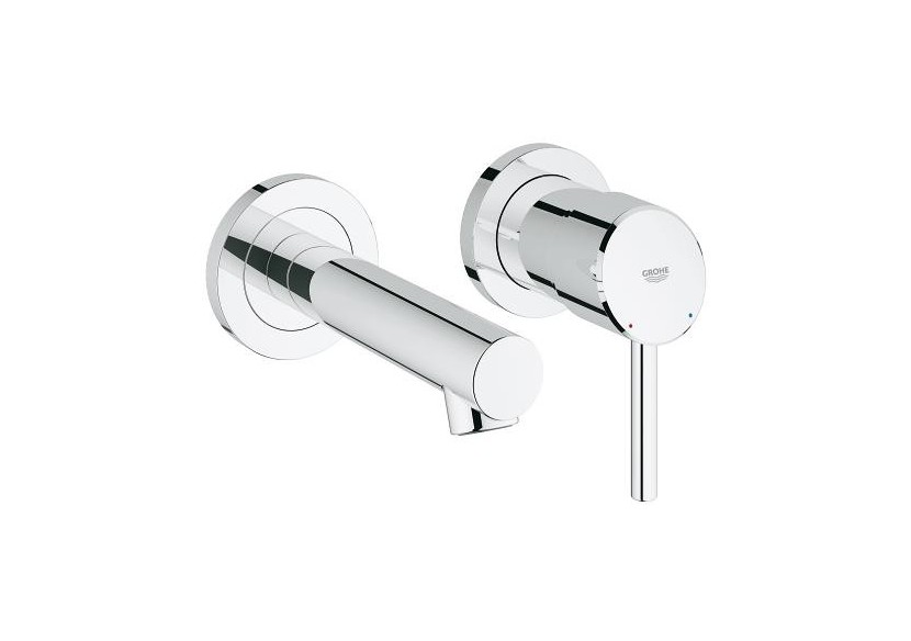 Concetto mitigeur monocommande 2 trous lavabo taille s Chromé - 19575001 - Grohe