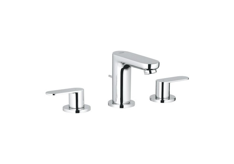 Eurosmart cosmopolitan mélangeur 3 trous 1/2″ lavabotaille s Chromé - 20187000 - Grohe