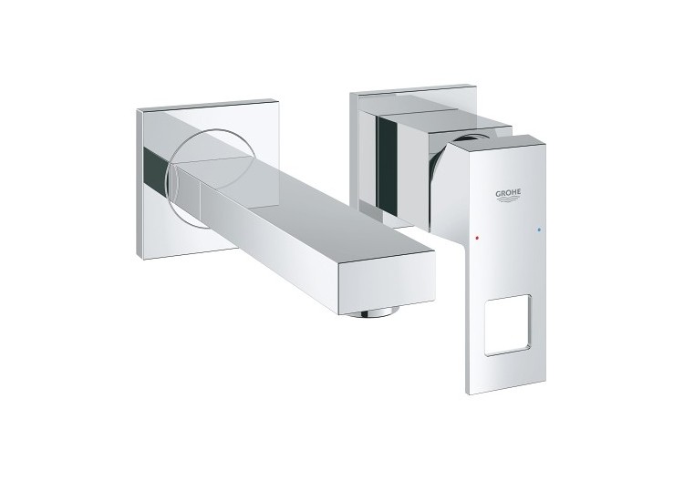 Eurocube mitigeur monocommande 2 trous lavabo taille s Chromé - 19895000 - Grohe