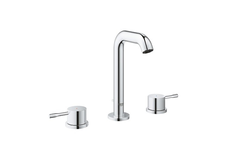 Essence mélangeur 3 trous 1/2″ lavabo taille m Chromé - 20296001 - Grohe