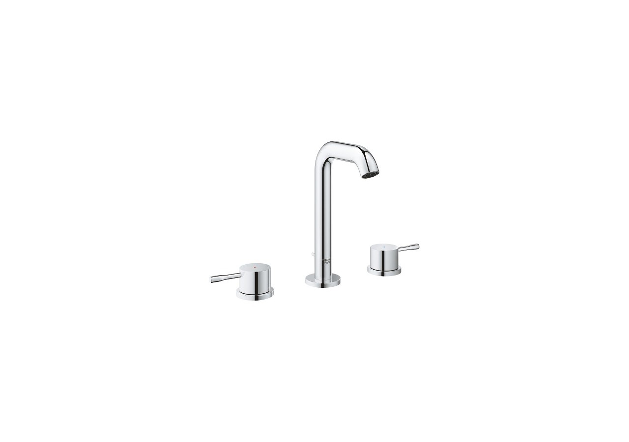 Essence mélangeur 3 trous 1/2″ lavabo taille m Chromé - 20296001 - Grohe