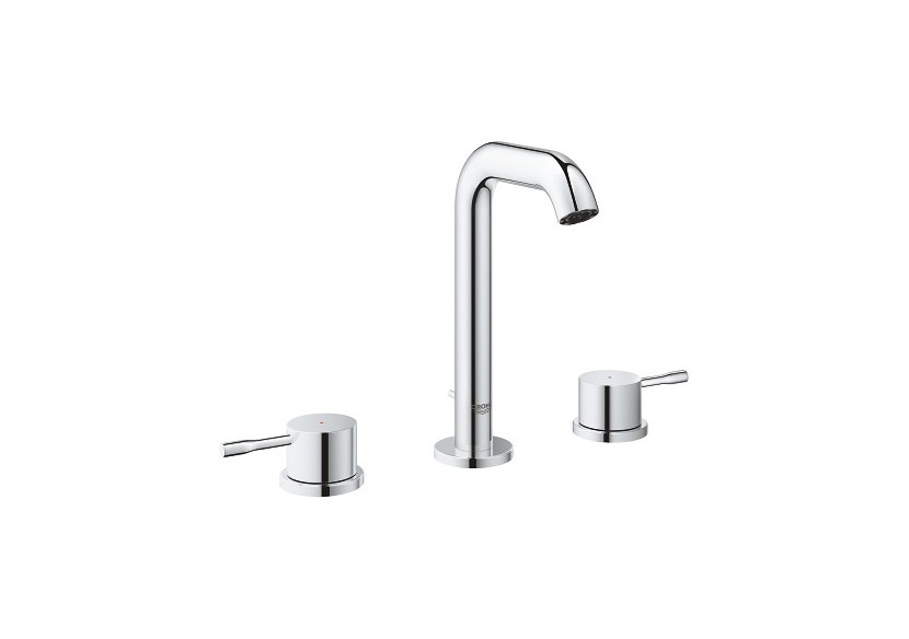 Essence mélangeur 3 trous 1/2″ lavabo taille m Chromé - 20296001 - Grohe