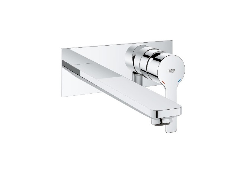 Lineare mitigeur monocommande 2 trous lavabo taille l Chromé - 23444001 - Grohe