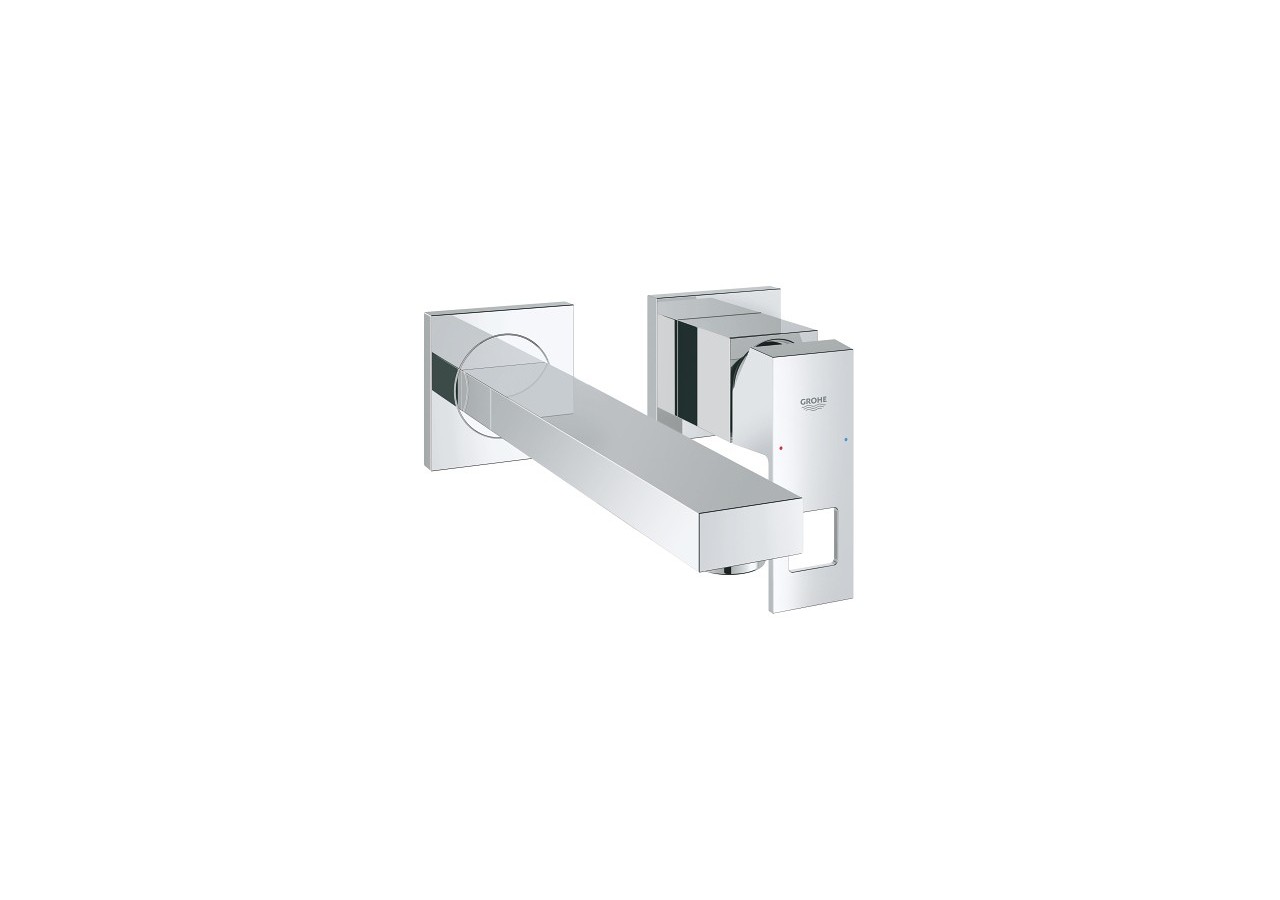 Eurocube mitigeur monocommande 2 trous lavabo taille m Chromé - 23447000 - Grohe