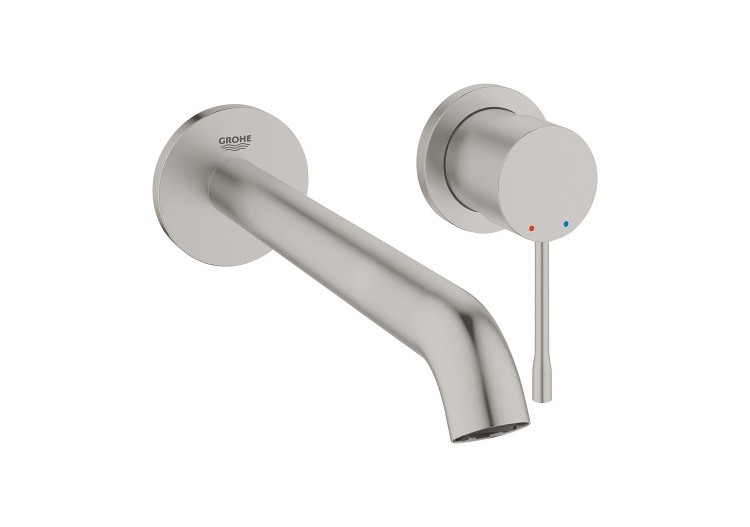 Essence mitigeur monocommande 2 trous lavabo taille l Supersteel - 29193DC1 - Grohe