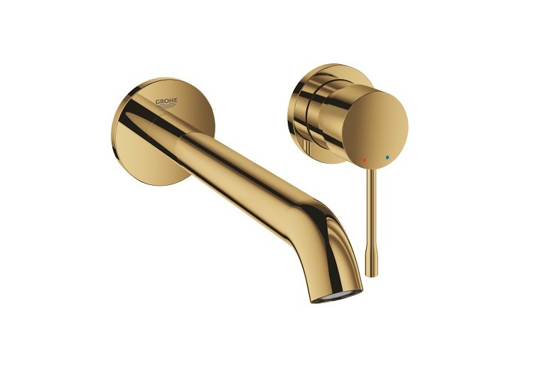 Essence mitigeur monocommande 2 trous lavabo taille l Cool Sunrise - 29193GL1 - Grohe