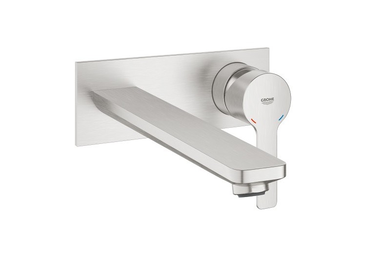 Lineare mitigeur monocommande 2 trous lavabo taille l Supersteel - 23444DC1 - Grohe