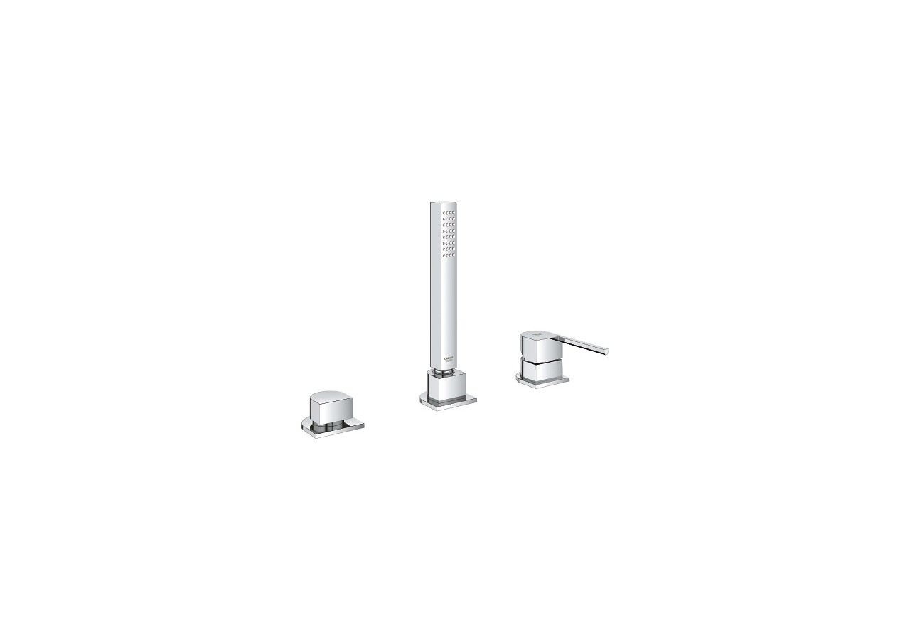 Grohe plus mitigeur bain douche monocommande 3 trous montage sur gorge Chromé - 23845003 - Grohe