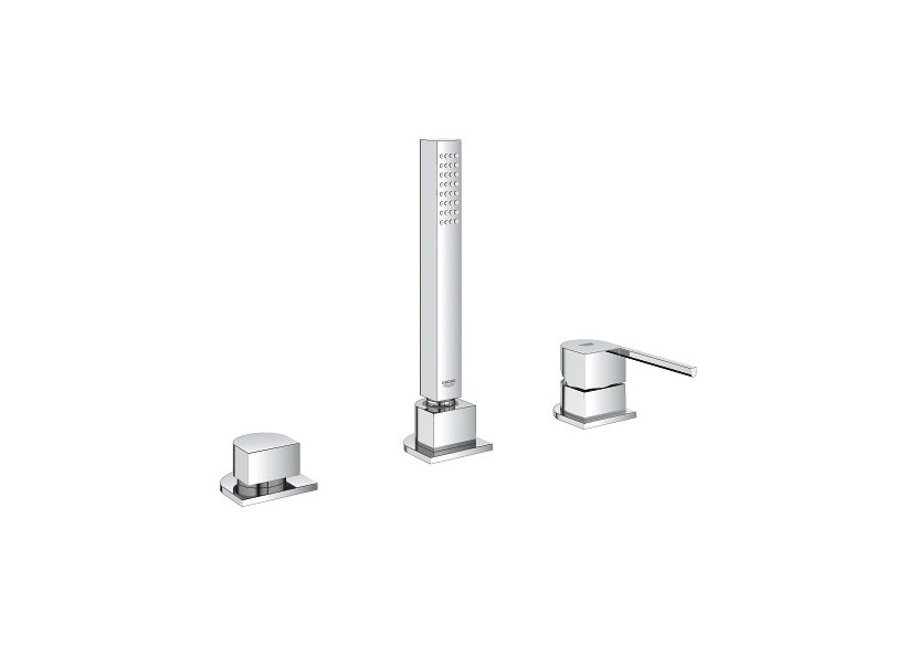 Grohe plus mitigeur bain douche monocommande 3 trous montage sur gorge Chromé - 23845003 - Grohe