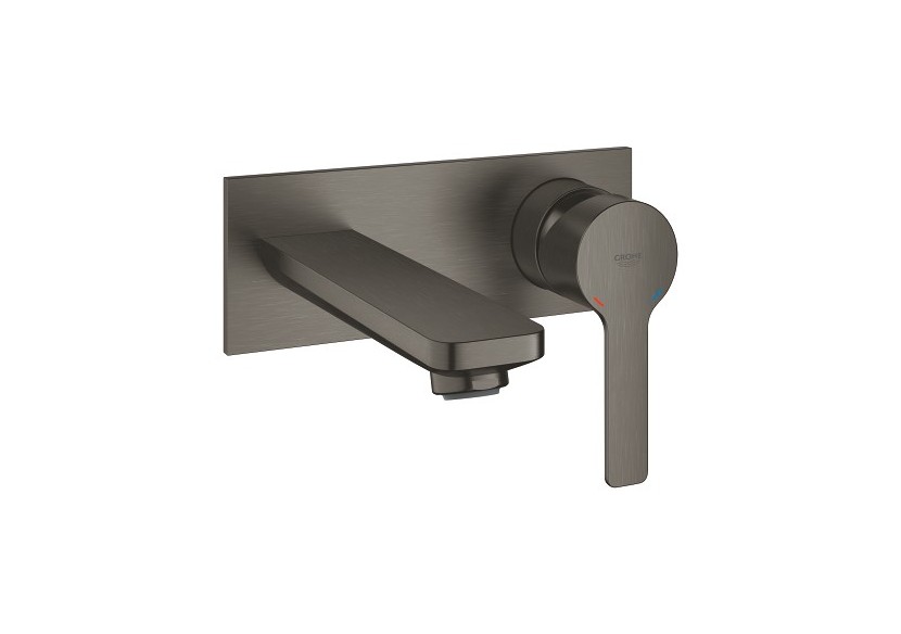 Lineare mitigeur monocommande 2 trous lavabo taille m Hard Graphite brossé - 19409AL1 - Grohe