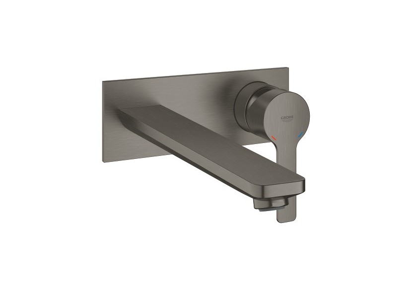 Lineare mitigeur monocommande 2 trous lavabo taille l Hard Graphite brossé - 23444AL1 - Grohe