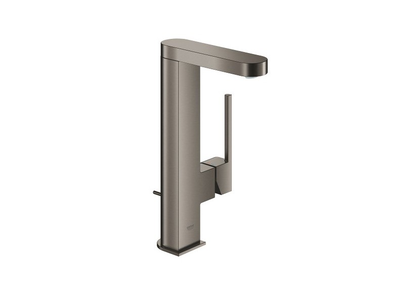 Grohe plus mitigeur monocommande lavabo taille l Hard Graphite brossé - 23851AL3 - Grohe