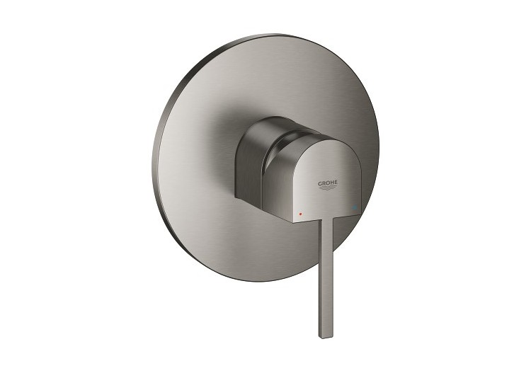 Grohe plus mitigeur monocommande 1 sortie Hard Graphite brossé - 24059AL3 - Grohe