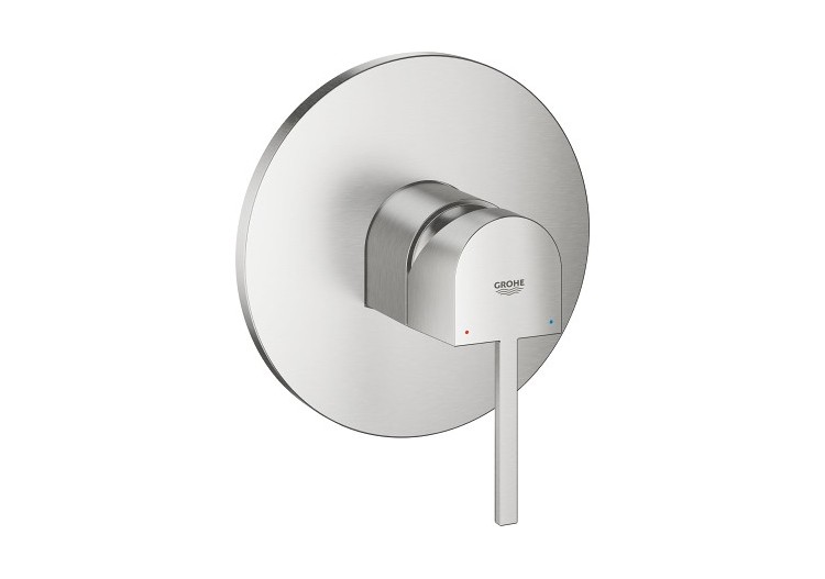 Grohe plus mitigeur monocommande 1 sortie Supersteel - 24059DC3 - Grohe